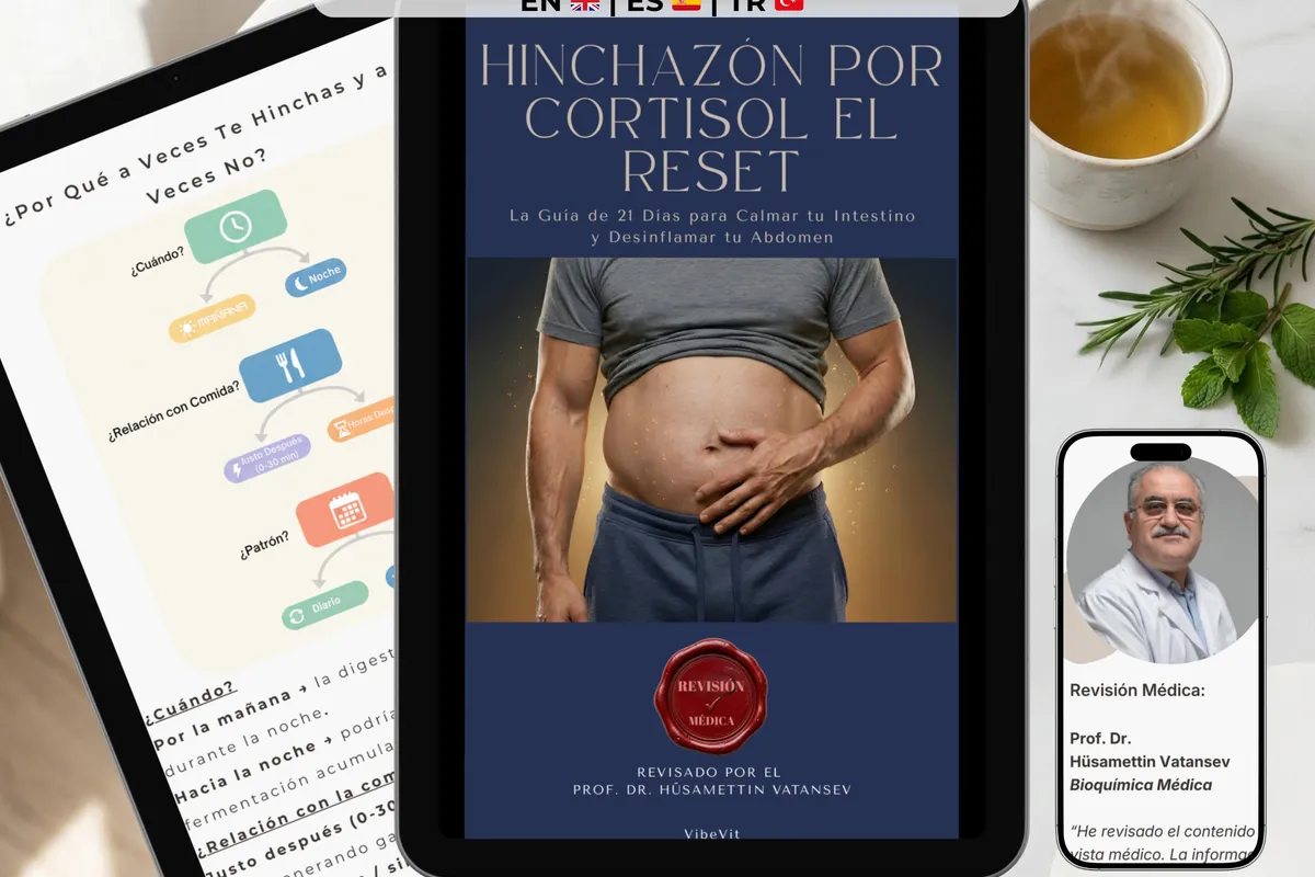 HINCHAZÓN por CORTISOL EL RESET | VibeVit